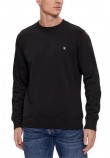 CALVIN KLEIN JEANS CK EMBRO BADGE CREW NECK ΦΟΥΤΕΡ ΜΠΛΟΥΖΑ ΑΝΔΡΙΚΗ BLACK