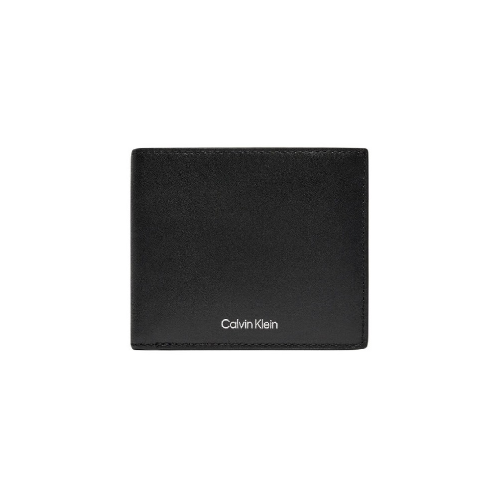 CALVIN KLEIN SLEEK BIFOLD ΠΟΡΤΟΦΟΛΙ ΑΝΔΡΙΚΟ BLACK