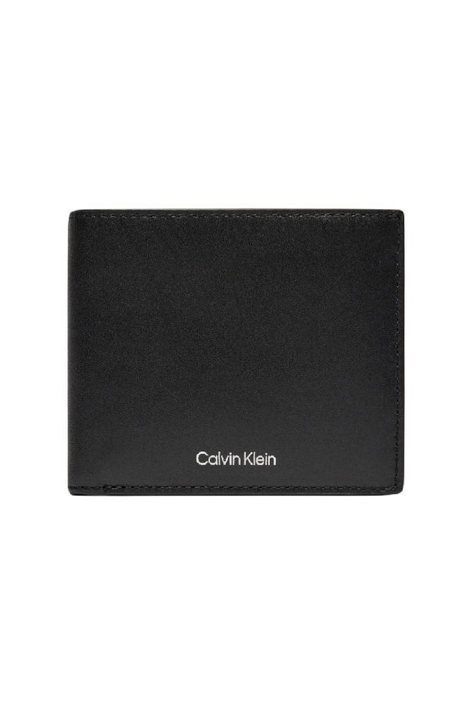 CALVIN KLEIN SLEEK BIFOLD ΠΟΡΤΟΦΟΛΙ ΑΝΔΡΙΚΟ BLACK