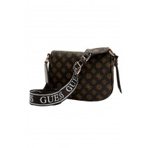 GUESS POWER PLAY SLING ΤΣΑΝΤΑ ΓΥΝΑΙΚΕΙΑ MOCHA