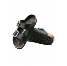 BIRKENSTOCK LEATHER ARIZONA BIG BUCKLE LEOI CORE ESSENTIAL CLASSIC ADULTS ΠΑΝΤΟΦΛΑ ΓΥΝΑΙΚΕΙΑ BLACK