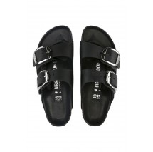 BIRKENSTOCK LEATHER ARIZONA BIG BUCKLE LEOI CORE ESSENTIAL CLASSIC ADULTS ΠΑΝΤΟΦΛΑ ΓΥΝΑΙΚΕΙΑ BLACK