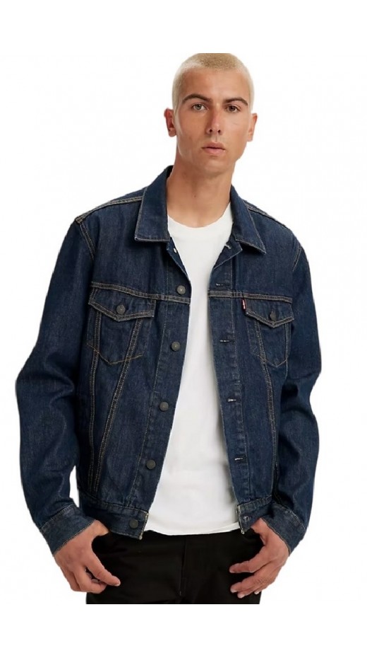 LEVI'S THE TRUCKER JACKET ΜΠΟΥΦΑΝ ΑΝΔΡΙΚΟ MED INDIGO