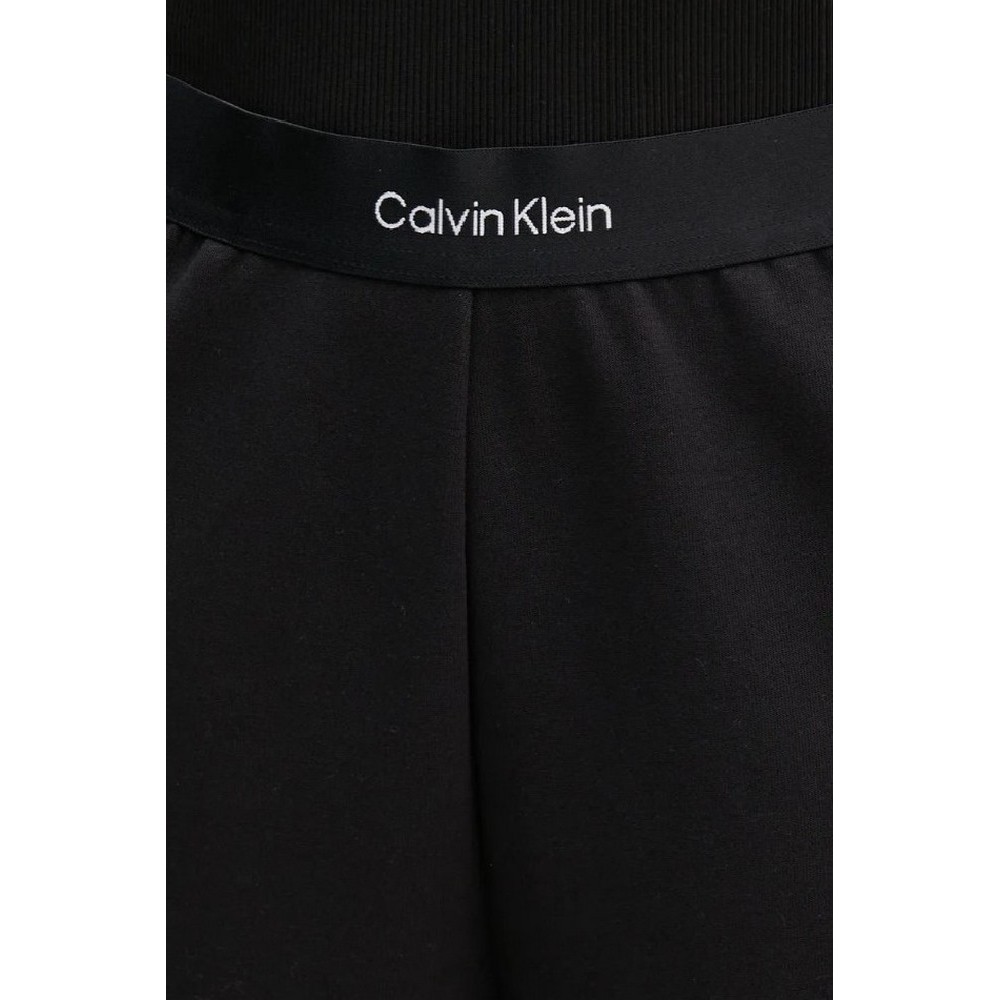 CALVIN KLEIN JEANS LOGO ELASTIC PANT ΠΑΝΤΕΛΟΝΙ ΓΥΝΑΙΚΕΙΟ BLACK