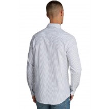 CALVIN KLEIN JEANS OXFORD SHIRT ΠΟΥΚΑΜΙΣΟ ΑΝΔΡΙΚΟ WHITE/BLUE