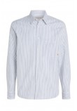 CALVIN KLEIN JEANS OXFORD SHIRT ΠΟΥΚΑΜΙΣΟ ΑΝΔΡΙΚΟ WHITE/BLUE