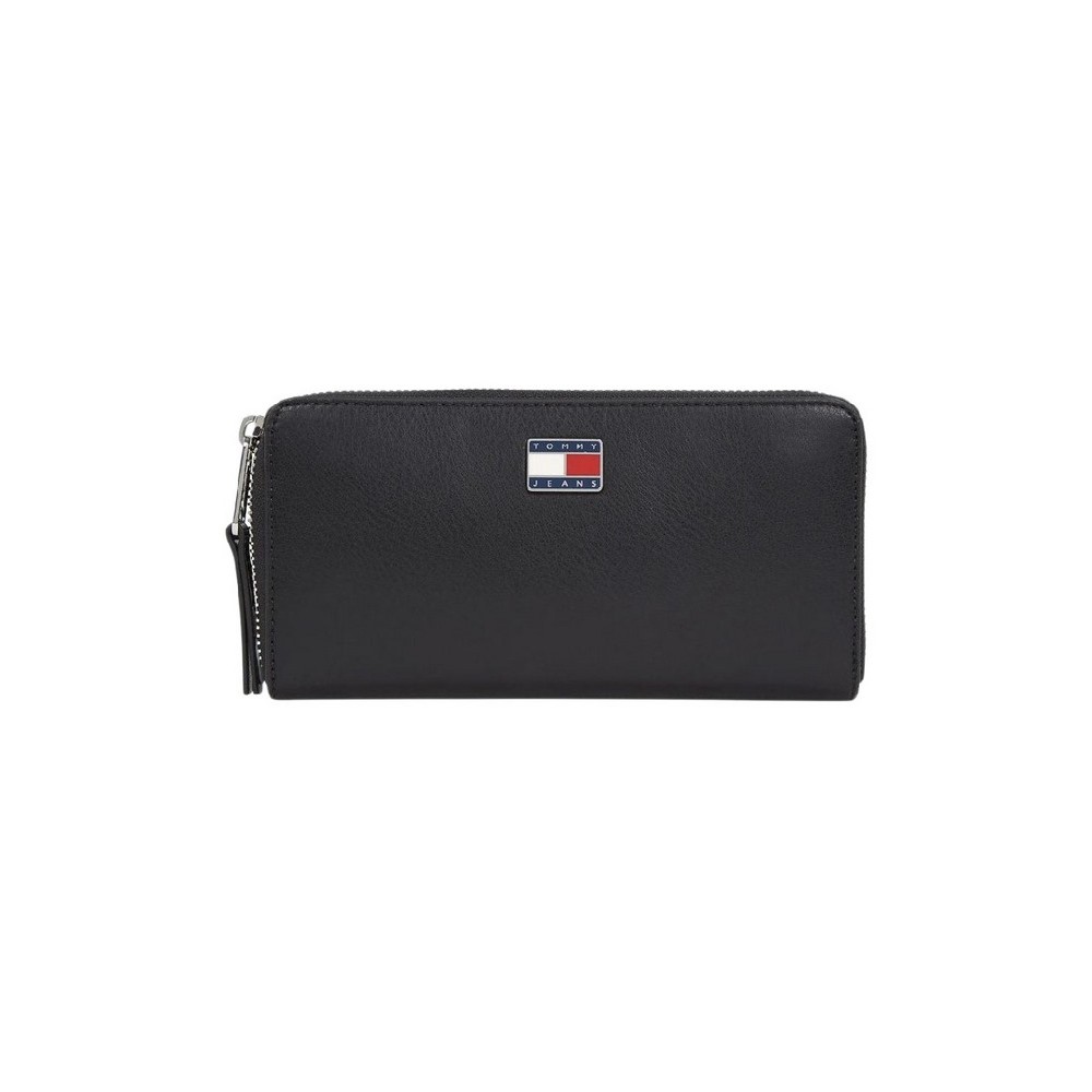 TOMMY JEANS PILLOW LARGE ZA ΠΟΡΤΟΦΟΛΙ ΓΥΝΑΙΚΕΙΟ BLACK