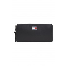 TOMMY JEANS PILLOW LARGE ZA ΠΟΡΤΟΦΟΛΙ ΓΥΝΑΙΚΕΙΟ BLACK