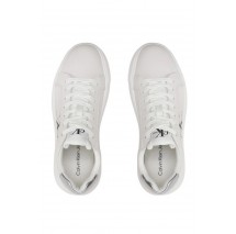 CALVIN KLEIN JEANS CHUNKY CUPSOLE LACEUP ΠΑΠΟΥΤΣΙ ΓΥΝΑΙΚΕΙΟ BRIGHT WHITE