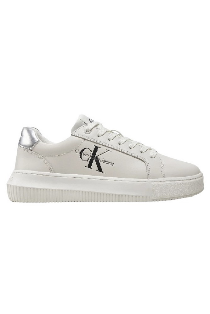 CALVIN KLEIN JEANS CHUNKY CUPSOLE LACEUP ΠΑΠΟΥΤΣΙ ΓΥΝΑΙΚΕΙΟ BRIGHT WHITE