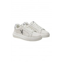 CALVIN KLEIN JEANS CHUNKY CUPSOLE LACEUP ΠΑΠΟΥΤΣΙ ΓΥΝΑΙΚΕΙΟ BRIGHT WHITE