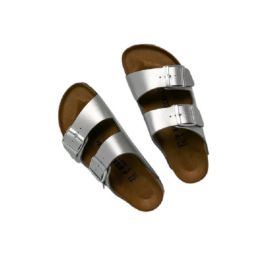 BIRKENSTOCK BS CLASSIC ARIZONA BF ΠΑΝΤΟΦΛΑ ΓΥΝΑΙΚΕΙΑ SILVER