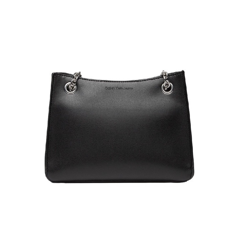 Calvin Klein Sculpted Shoulder Bag24 Mono Black/Metallic Logo