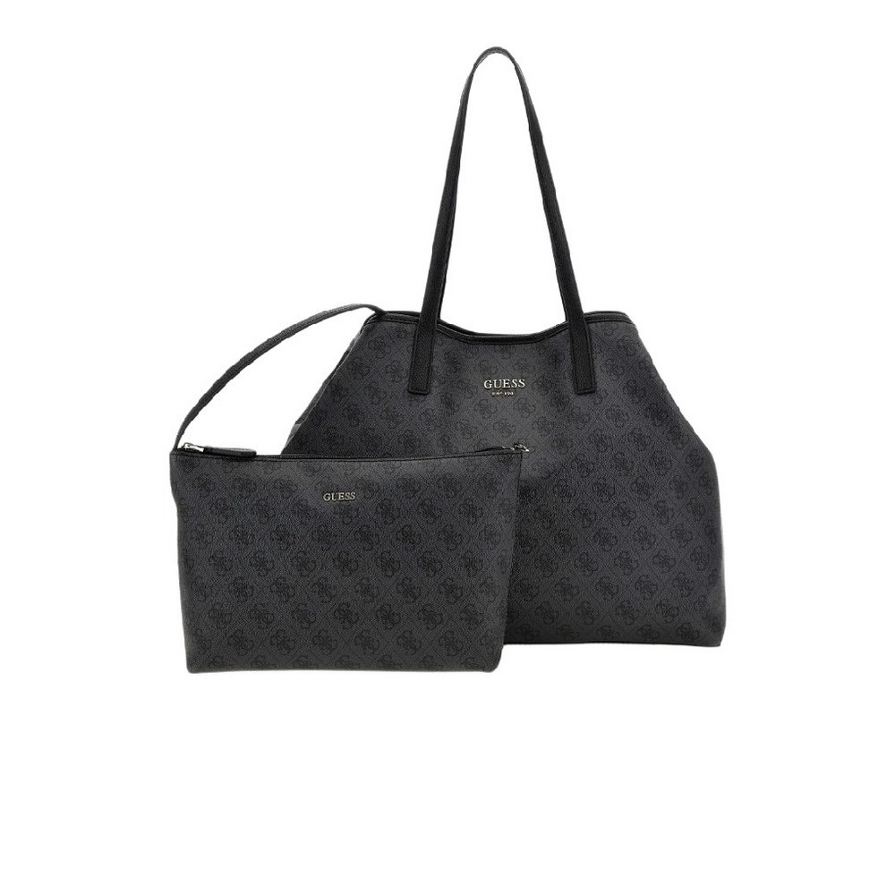 GUESS VIKKY II LARGE 2 IN 1 TOTE ΤΣΑΝΤΑ ΓΥΝΑΙΚΕΙΑ GREY