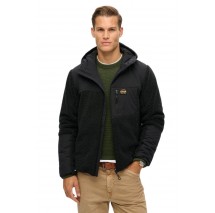 SUPERDRY D3 OVIN HOOD EXPEDITION BORG HYBRID ΜΠΟΥΦΑΝ ΑΝΔΡΙΚΟ BLACK