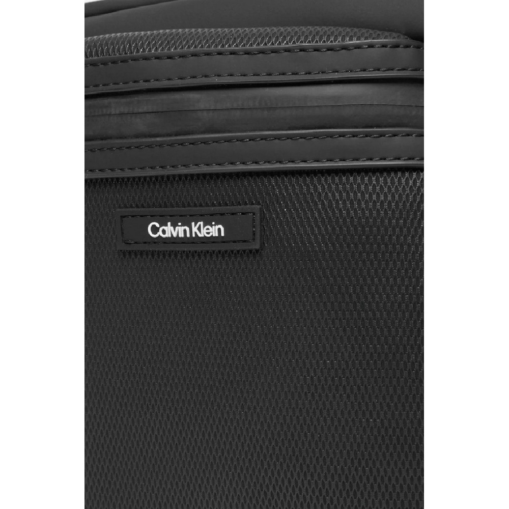 CALVIN KLEIN ESSENTIAL CONV REPORTER S RUB ΤΣΑΝΤΑ ΑΝΔΡΙΚΗ BLACK