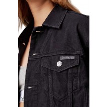 CALVIN KLEIN JEANS HERO 90S TRUCKER JACKET ΜΠΟΥΦΑΝ ΓΥΝΑΙΚΕΙΟ BLACK