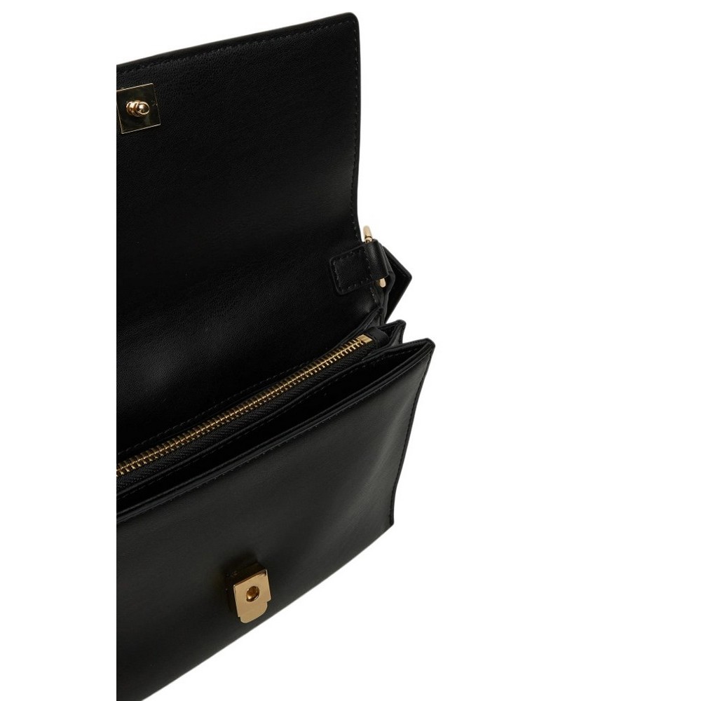 TOMMY HILFIGER HERITAGE SHOULDER BAG ΤΣΑΝΤΑ ΓΥΝΑΙΚΕΙΑ BLACK