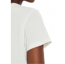 TOMMY JEANS REG CREST LINEAR TEE T-SHIRT ΜΠΛΟΥΖΑ ΓΥΝΑΙΚΕΙΑ WHITE