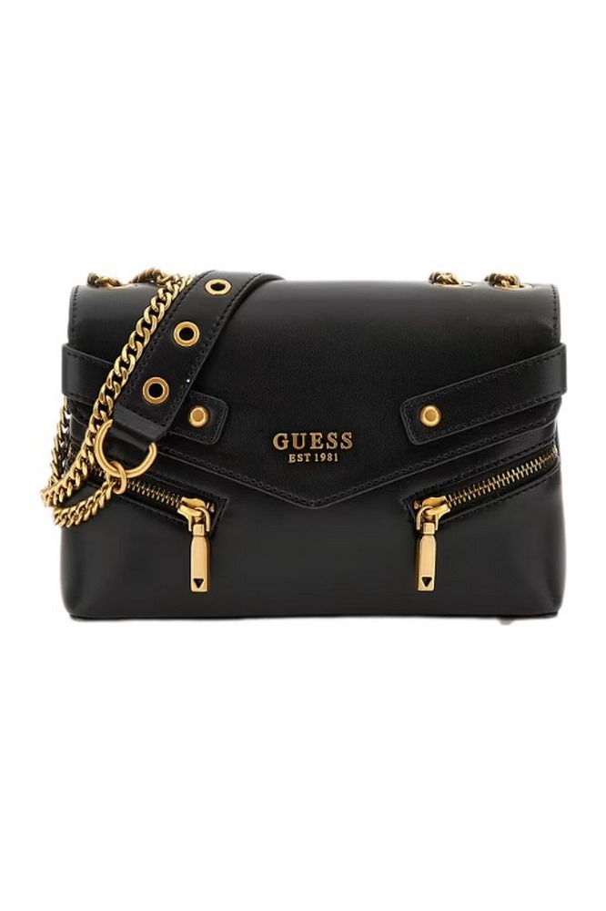 GUESS TRISSA CONVERTIBLE XBODY FLAP ΤΣΑΝΤΑ ΓΥΝΑΙΚΕΙΑ BLACK