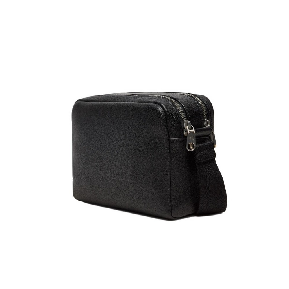 CALVIN KLEIN JEANS OVER WEBBING CAMERA BAG21 ΤΣΑΝΤΑ ΓΥΝΑΙΚΕΙΑ BLACK