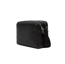 CALVIN KLEIN JEANS OVER WEBBING CAMERA BAG21 ΤΣΑΝΤΑ ΓΥΝΑΙΚΕΙΑ BLACK