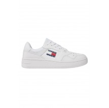 TOMMY JEANS RETRO BASKET ESS ΠΑΠΟΥΤΣΙ ΓΥΝΑΙΚΕΙΟ WHITE