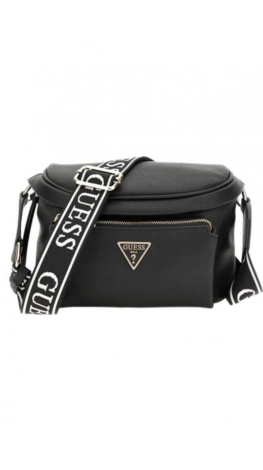 GUESS POWER PLAY SLING ΤΣΑΝΤΑ ΓΥΝΑΙΚΕΙΑ BLACK