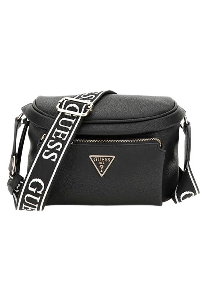 GUESS POWER PLAY SLING ΤΣΑΝΤΑ ΓΥΝΑΙΚΕΙΑ BLACK