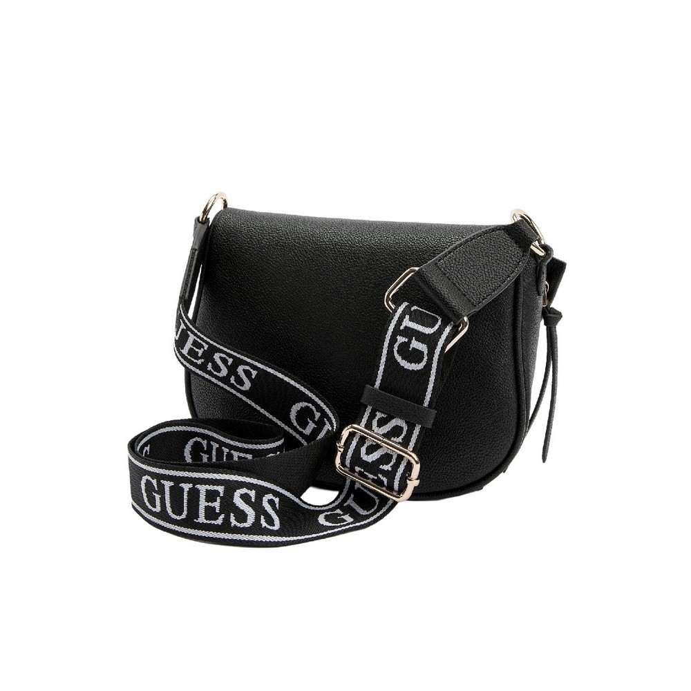 GUESS POWER PLAY SLING ΤΣΑΝΤΑ ΓΥΝΑΙΚΕΙΑ BLACK