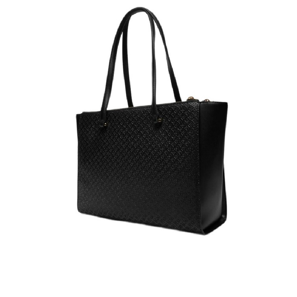 TOMMY HILFIGER  ETERNITY TOTE MONO ΤΣΑΝΤΑ ΓΥΝΑΙΚΕΙΑ BLACK