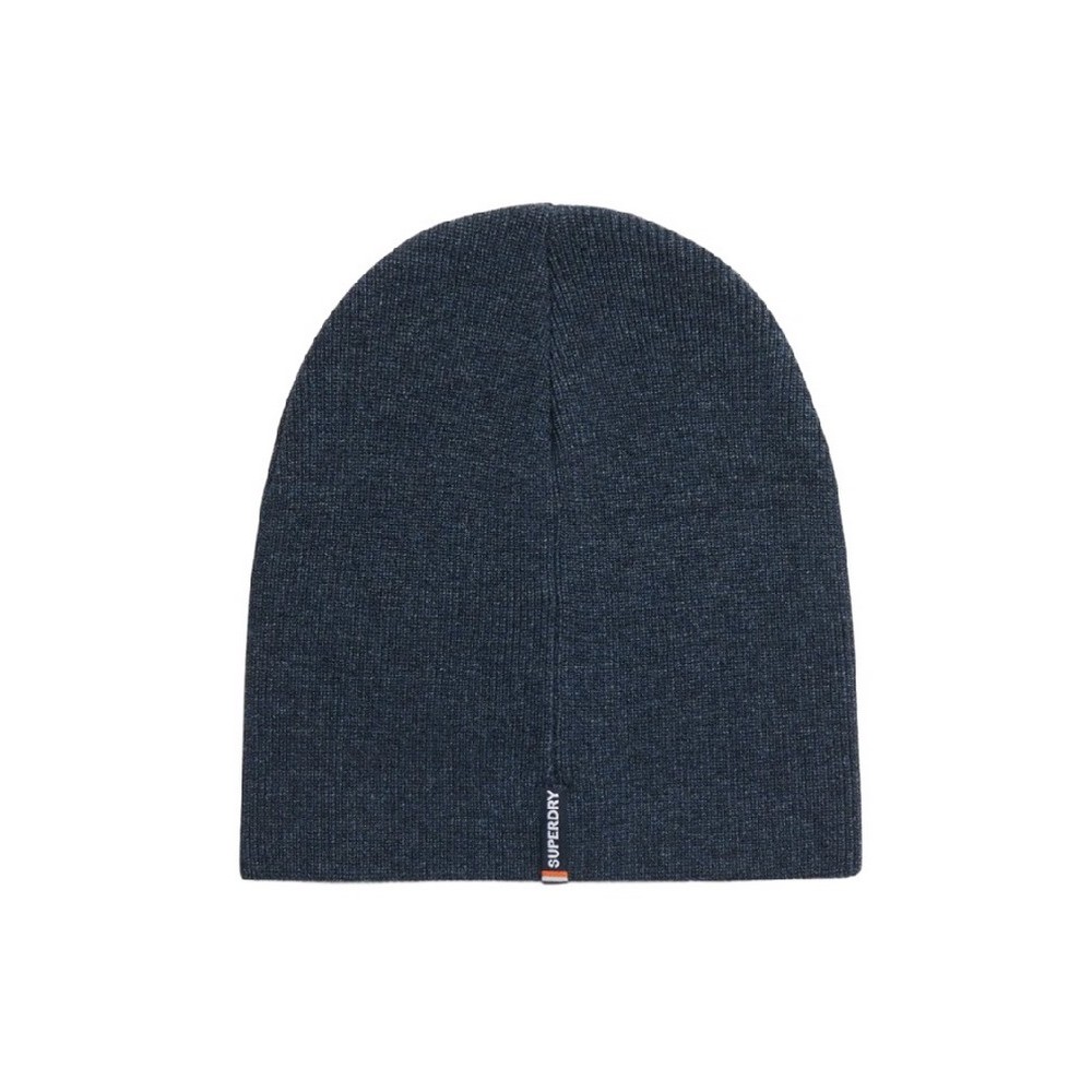 SUPERDRY D3 SDNA ESSENTIAL LOGO KNITTED BEANIE ΣΚΟΥΦΟΣ ΑΝΔΡΙΚΟΣ NAVY