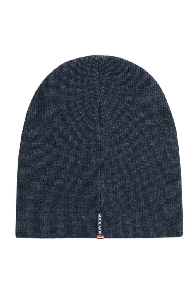 SUPERDRY D3 SDNA ESSENTIAL LOGO KNITTED BEANIE ΣΚΟΥΦΟΣ ΑΝΔΡΙΚΟΣ NAVY