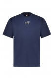 TOMMY HILFIGER REG GOLD SIGNATURE TEE T-SHIRT ΜΠΛΟΥΖΑ ΑΝΔΡΙΚΗ NAVY