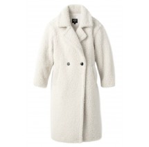 UGG GERTRUDE LONG TEDDY COAT ΓΟΥΝΑ ΓΥΝΑΙΚΕΙΑ WHITE