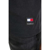 TOMMY HILFIGER REG GD NEW CLASSIC TEE T-SHIRT ΜΠΛΟΥΖΑ ΑΝΔΡΙΚΗ BLACK