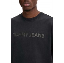 TOMMY JEANS REG GD NEW CLASSIC TEE T-SHIRT ΜΠΛΟΥΖΑ ΑΝΔΡΙΚΗ BLACK