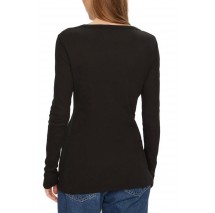 CALVIN KLEIN JEANS WOVEN LABEL RIB CARDIGAN ΖΑΚΕΤΑ ΓΥΝΑΙΚΕΙΑ BLACK