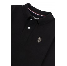 U.S.POLO ASSN MUST ΜΠΛΟΥΖΑ ΑΝΔΡΙΚΗ BLACK