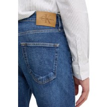 CALVIN KLEIN JEANS STANDARD STRAIGHT ΠΑΝΤΕΛΟΝΙ ΑΝΔΡΙΚΟ DENIM DARK