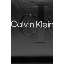 CALVIN KLEIN JEANS SCULPTED CAMPUS BP40 MONO ΤΣΑΝΤΑ ΓΥΝΑΙΚΕΙΑ BLACK