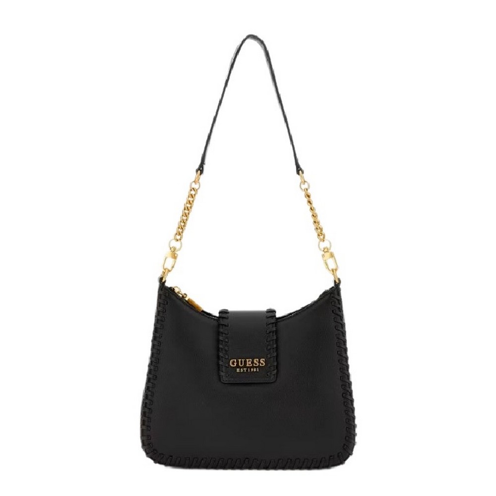 GUESS LIBERA SMALL HOBO ΤΣΑΝΤΑ ΓΥΝΑΙΚΕΙΑ BLACK