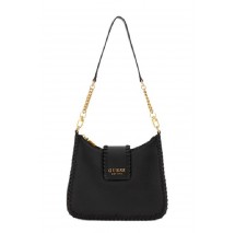 GUESS LIBERA SMALL HOBO ΤΣΑΝΤΑ ΓΥΝΑΙΚΕΙΑ BLACK