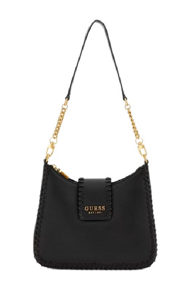 GUESS LIBERA SMALL HOBO ΤΣΑΝΤΑ ΓΥΝΑΙΚΕΙΑ BLACK