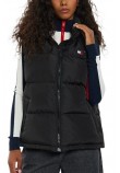 TOMMY JEANS ALASKA PUFFER VEST ΜΠΟΥΦΑΝ ΓΙΛΕΚΟ ΓΥΝΑΙΚΕΙΟ BLACK