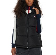 TOMMY JEANS ALASKA PUFFER VEST ΜΠΟΥΦΑΝ ΓΙΛΕΚΟ ΓΥΝΑΙΚΕΙΟ BLACK