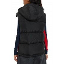 TOMMY JEANS ALASKA PUFFER VEST ΜΠΟΥΦΑΝ ΓΙΛΕΚΟ ΓΥΝΑΙΚΕΙΟ BLACK