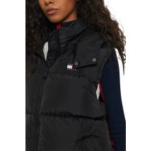 TOMMY JEANS ALASKA PUFFER VEST ΜΠΟΥΦΑΝ ΓΙΛΕΚΟ ΓΥΝΑΙΚΕΙΟ BLACK