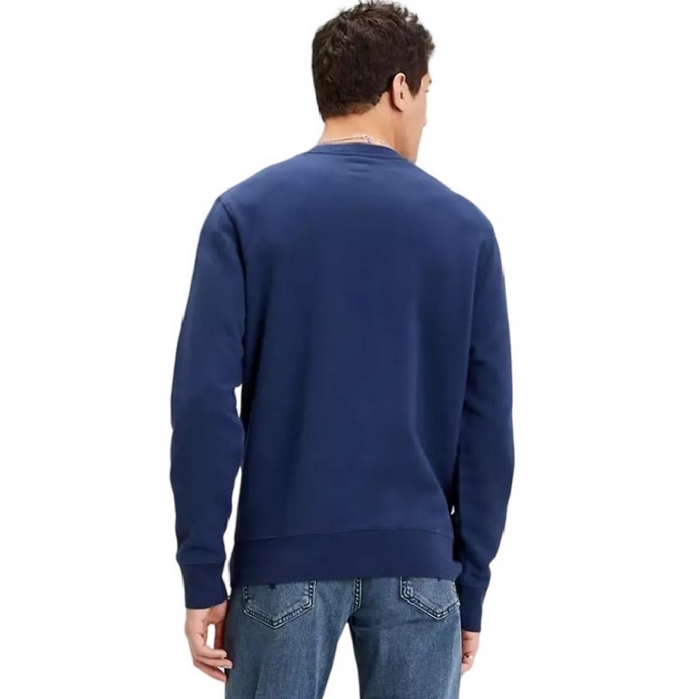 LEVIS THE ORIGINAL HM CREW 359090001 ΦΟΥΤΕΡ ΜΠΛΟΥΖΑ ΑΝΔΡΙΚΗ BLUE