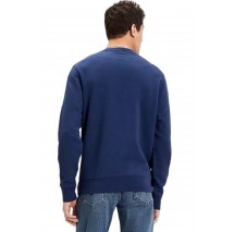 LEVIS THE ORIGINAL HM CREW 359090001 ΦΟΥΤΕΡ ΜΠΛΟΥΖΑ ΑΝΔΡΙΚΗ BLUE